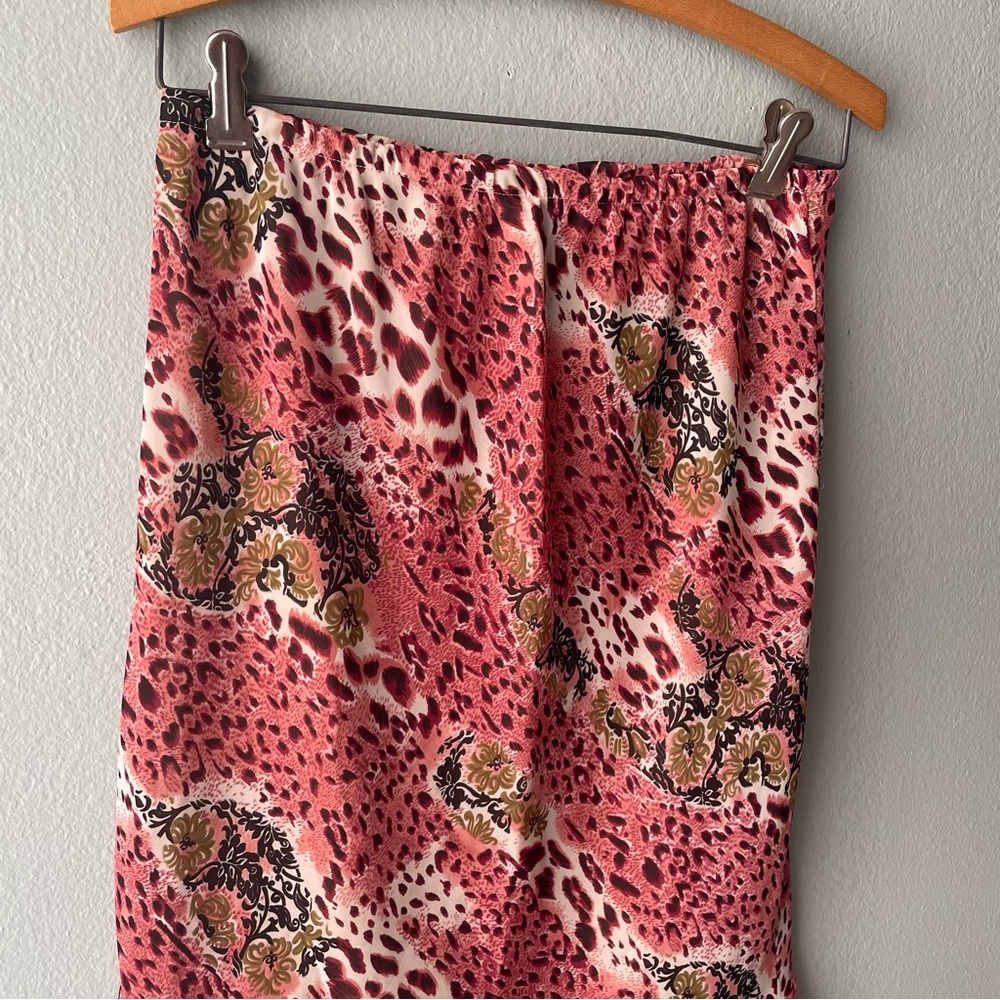 David’s Designs | 90s Y2k Sheer Mixed Print Mermaid Fairy Midi Skirt - Picture 7 of 9